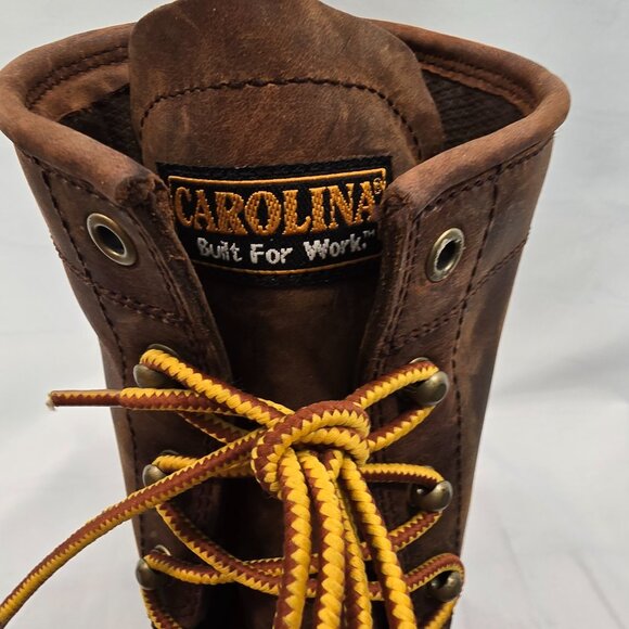 New Carolina Men's Spruce Logger 8" Waterproof Steel Toe Boots CA9824 Size 11D - Picture 3 of 9